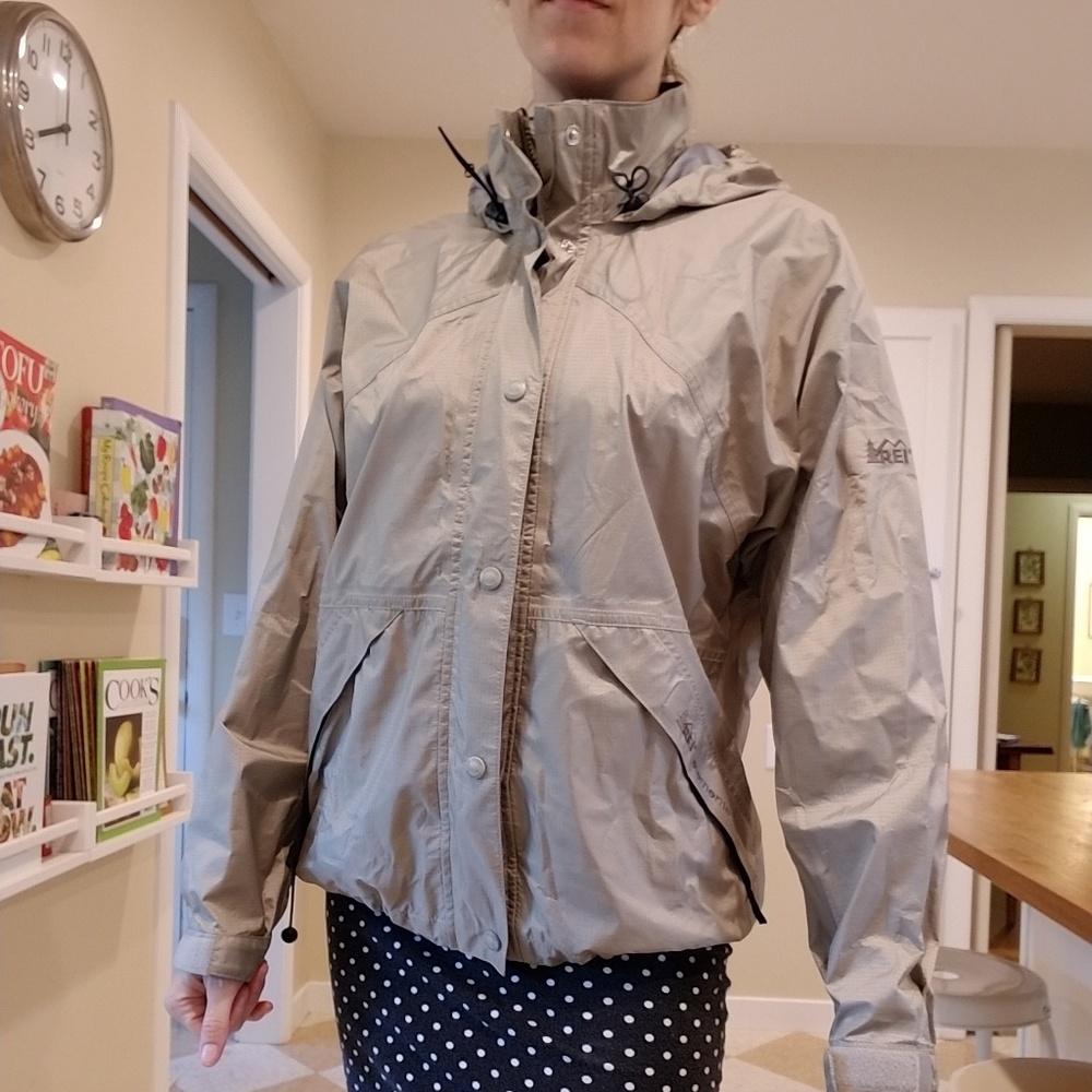 REI rain jacket